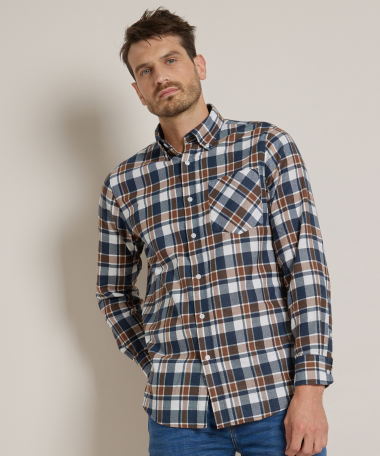 flanel overhemd