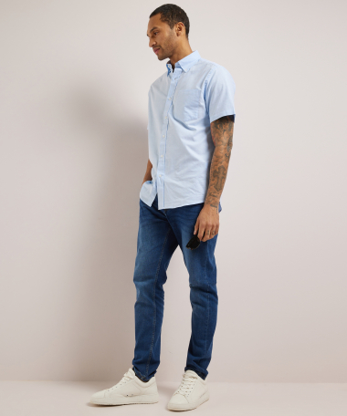 oxford overhemd borstzakje