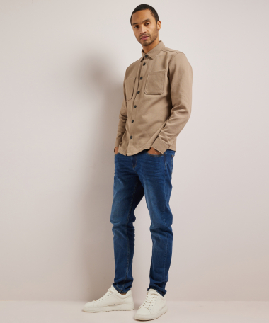 twill overshirt