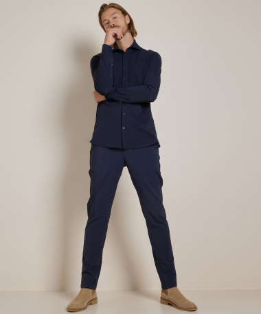 comodo travelstof overhemd