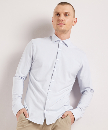 comodo jersey stretch overhemd