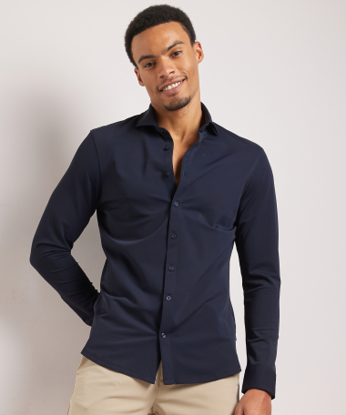 comodo travelstof overhemd