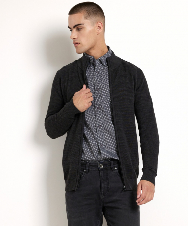 vest met nylon details