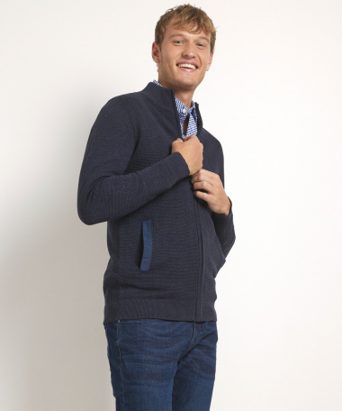 vest met nylon details