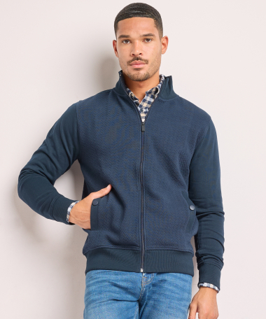 vest met structuur