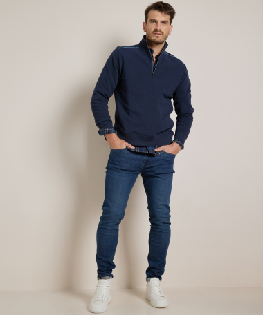 trui met nylon schouders