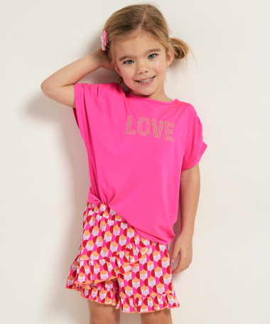 oversized t-shirt met embroidery