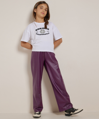 kort t-shirt met print