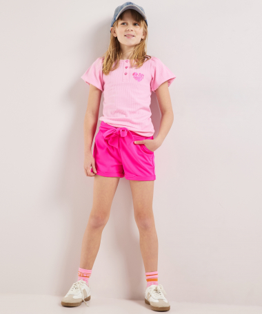 knoopjes t-shirt pofmouw