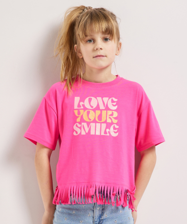 oversized t-shirt franjes