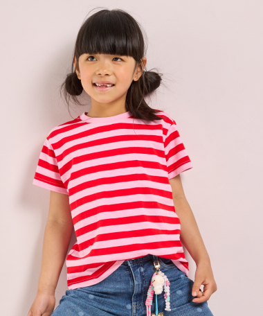 t-shirt met strepen