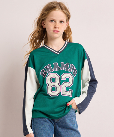 baseball jersey top