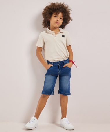 polo met knoopsluiting