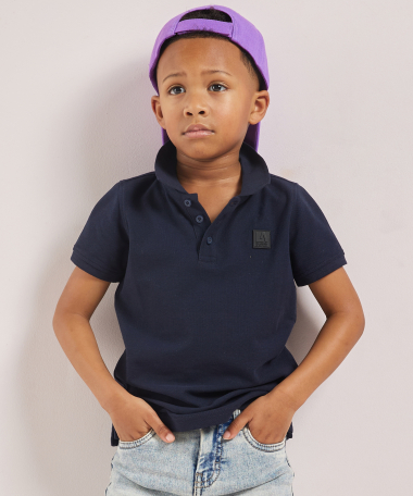 polo met knoopsluiting