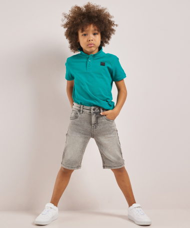 polo met knoopsluiting