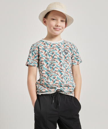 t-shirt met all-over print