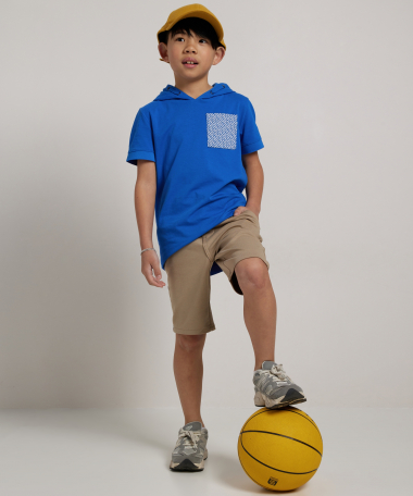 t-shirt met capuchon
