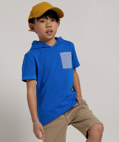 t-shirt met capuchon