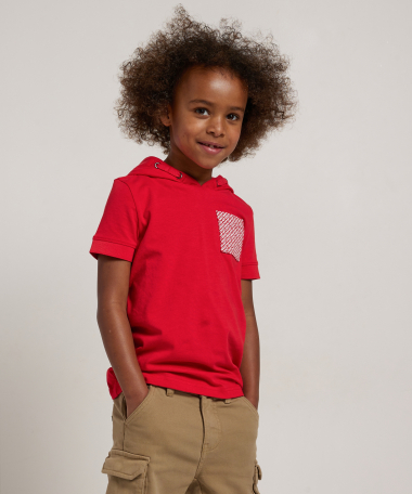 t-shirt met capuchon