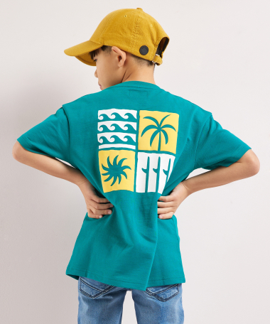 loose fit t-shirt backprint