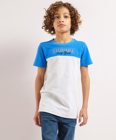 t-shirt kleurblok