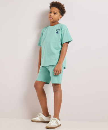 oversized t-shirt borstprint