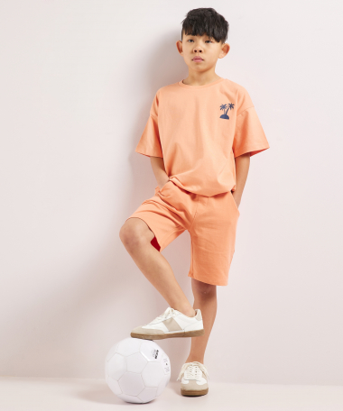 oversized t-shirt borstprint