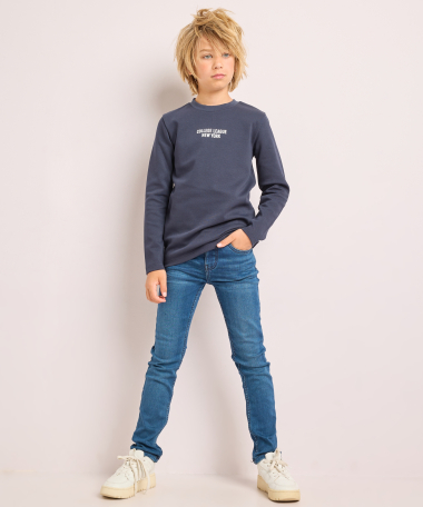 sweat twill top