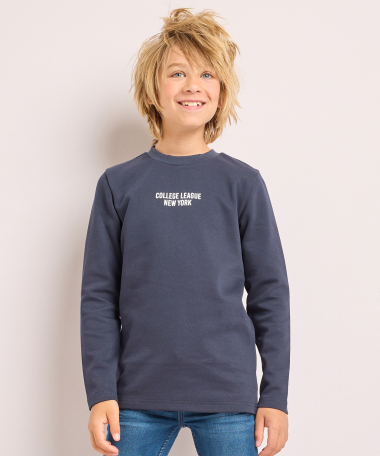 sweat twill top
