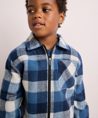 flanel geruit overshirt