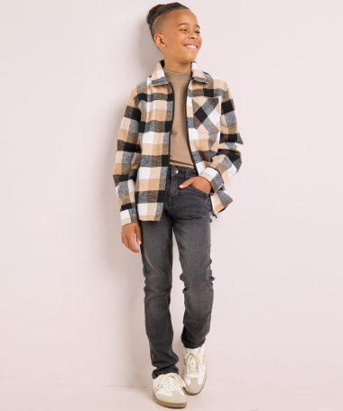 flanel geruit overshirt