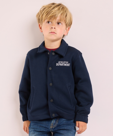 vest met borstprint