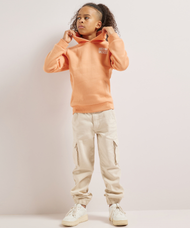 basic trui borstprint