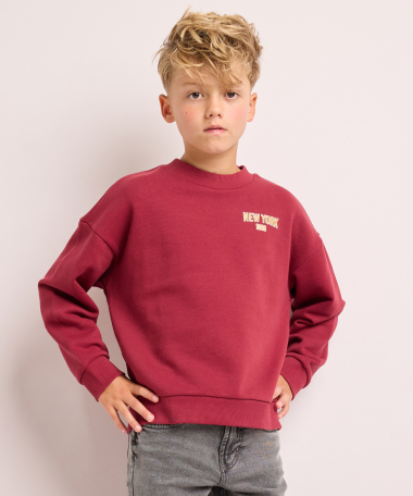 loose trui met print