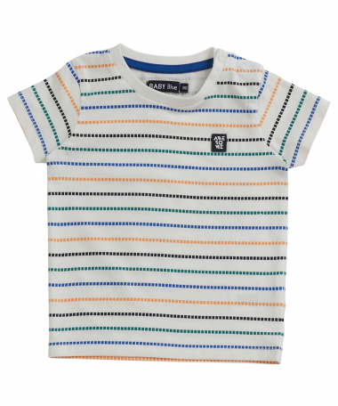 t-shirt met gestreept dessin