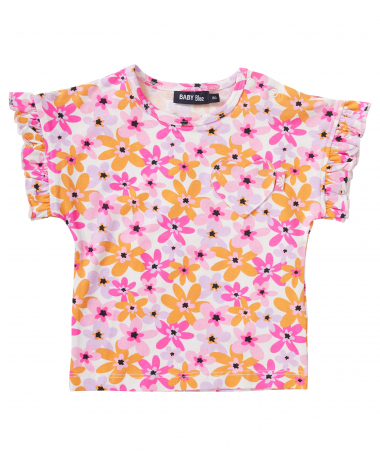 t-shirt bloemen