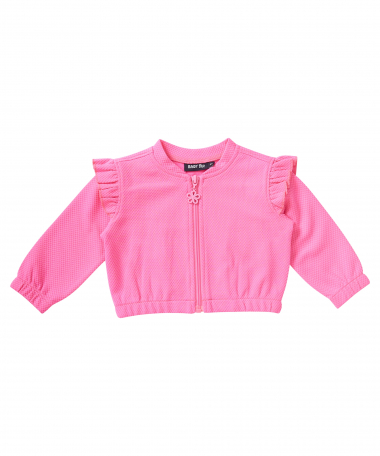 structuur vestje ruches