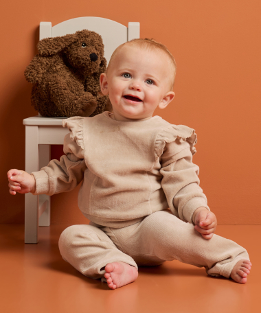 velvet rib trui ruches