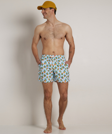 zwemshort met print