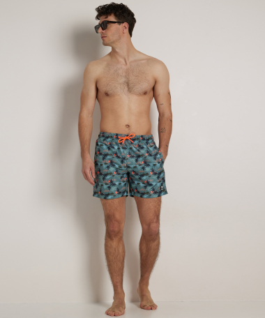zwemshort met print