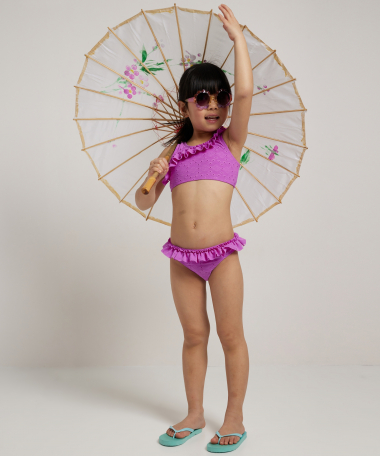 bikini set met ruches