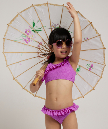 bikini set met ruches