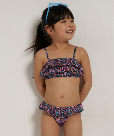 bikini set met ruches