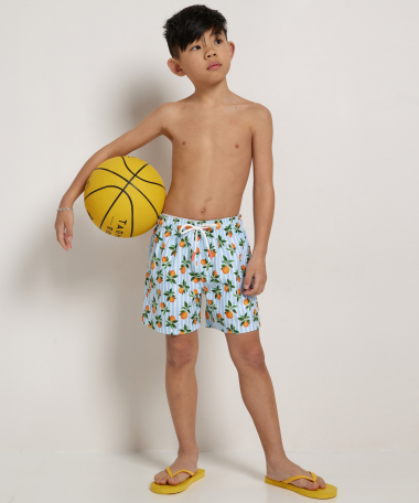 zwemshort met print