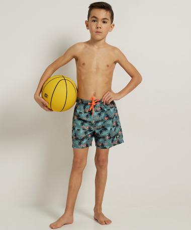 zwemshort met print