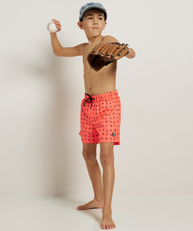 zwemshort met print