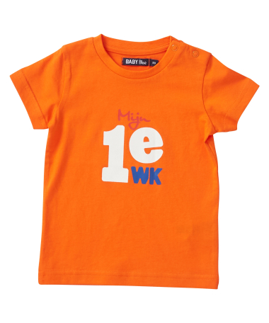 oranje eerste WK t-shirt