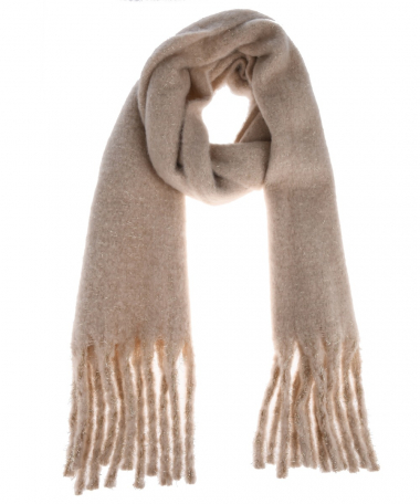 glitter sjaal met franjes