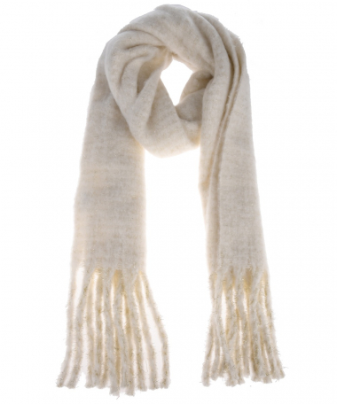 glitter sjaal met franjes