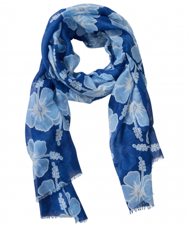 sjaal met bloemen